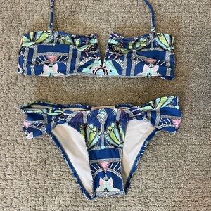 Mara Hoffman two piece bathing suit